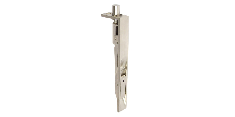 Flush Bolt, Lever Action, Width 19 mm, Brass or Aluminium
