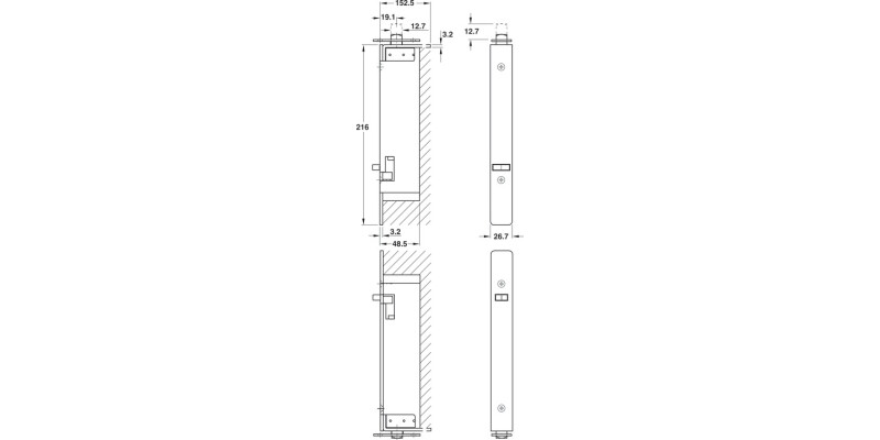 Fully Automatic Flushbolt PB