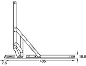 Loadpro Egress/Easy Clean Friction Hinge