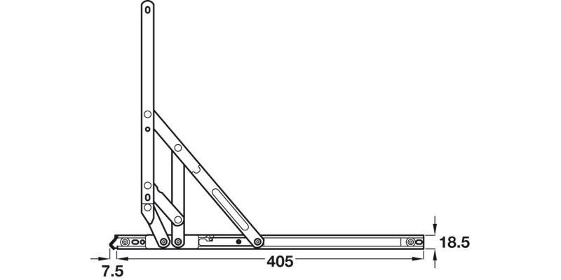 Egress/Easy Clean Friction Hinge Side