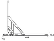 Egress/Easy Clean Friction Hinge Side
