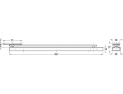Mortice OH Limit Stay 90D Sgl/Dbl SZP