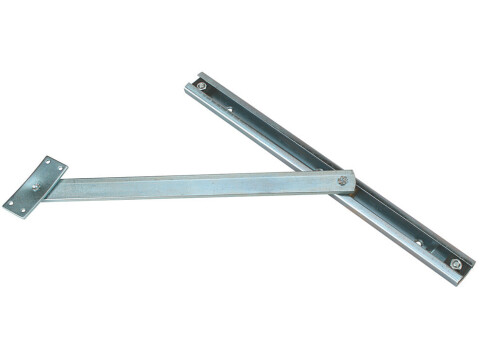 Limit Stay, Mortice, Overhead, to Prevent Door Opening Beyond 90�, Steel