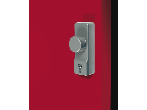 Outside Access Device, for use with Panic Exit Devices, 178 x 60 mm, Diecast Alu