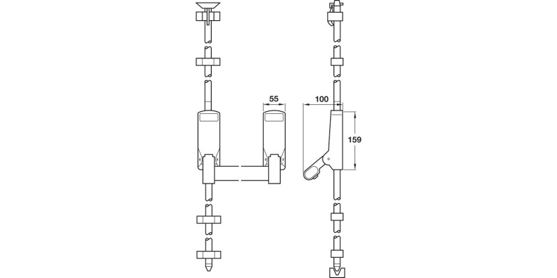 Startec Sgl Panic Bolt SSS