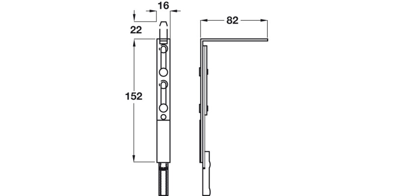 Security Shoot Bolt St BZP