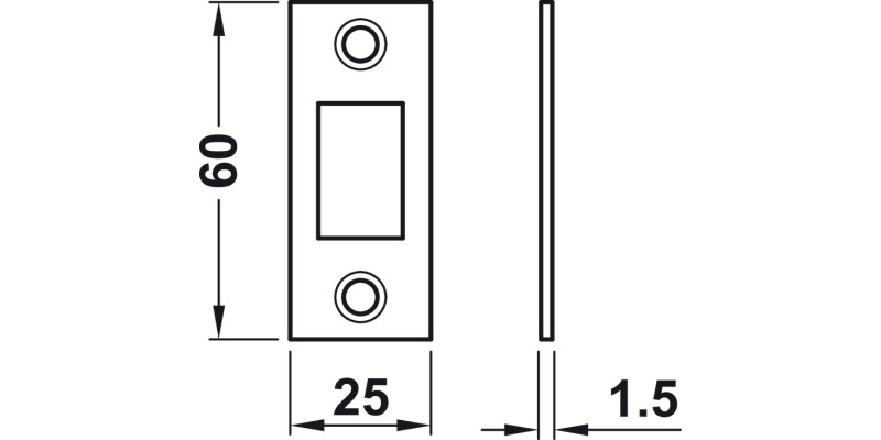 Forend and Strike Plate Set PSS