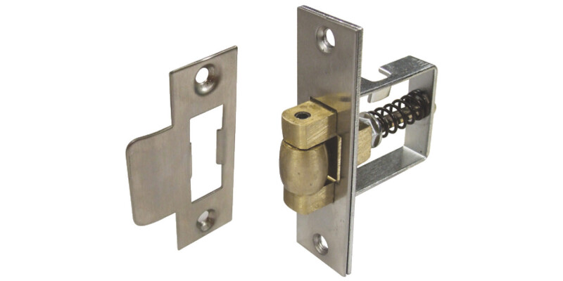 Roller Bolt Catch, Mortice, Case Size 45 mm, for Standard Duty Use