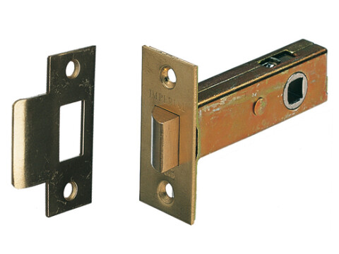 Mortice Latch, Tubular, Heavy Duty, Latchbolt Operated by Lever Handles