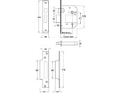 Fortress 5 Lvr Sashlock 44/67mm SS Dif