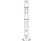 Startec Mortice Bathlock Sqr 55/84mm SSS