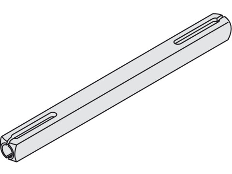 Slotted Spindle 8x8x110mm SZP