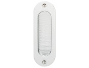 FSB Flush Pull Hdl Rnd 120x40mm Alu Slv