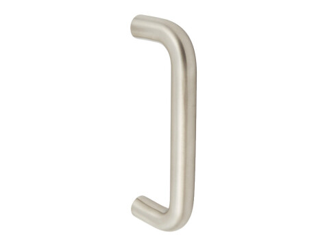 Pull Handle, Bolt Through Fixing, 304 Stainless Steel, D Shaped