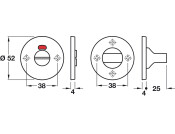 WC Release Set D52mm 316 SSS