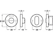 WC Release Set D53mm PSS