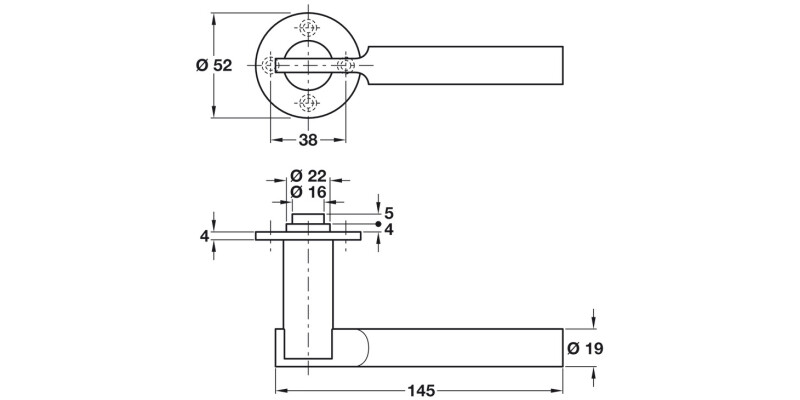 Annapurna Lever Hdls/Rose 316 SSS