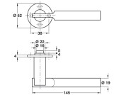 Annapurna Lever Hdls/Rose 316 SSS