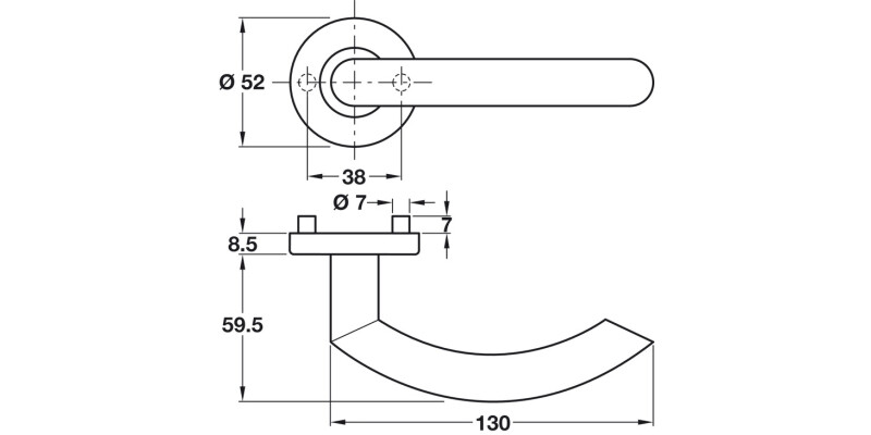 Startec Champ Lever Hdls/Rose 304 SSS
