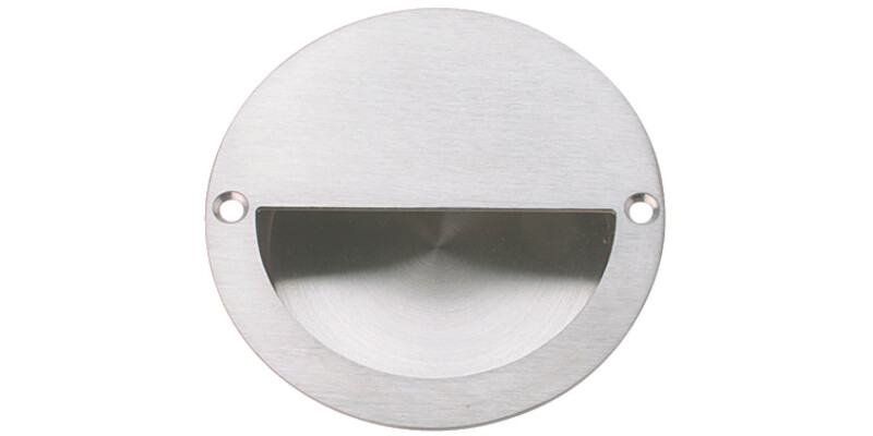 Flush Pull Hdl D90mm 316 SSS