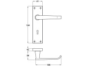 Victorian Lvr Hdls/Plt Plain Lever SN