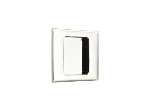 Flush Pull Hdl Thick 76x76mm Brass AB