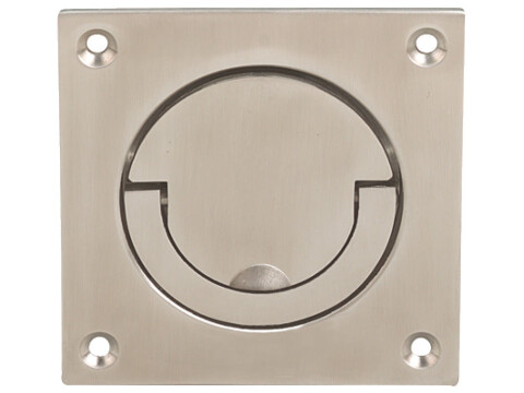 Squash Court Handle 90x90mm Brass SNP