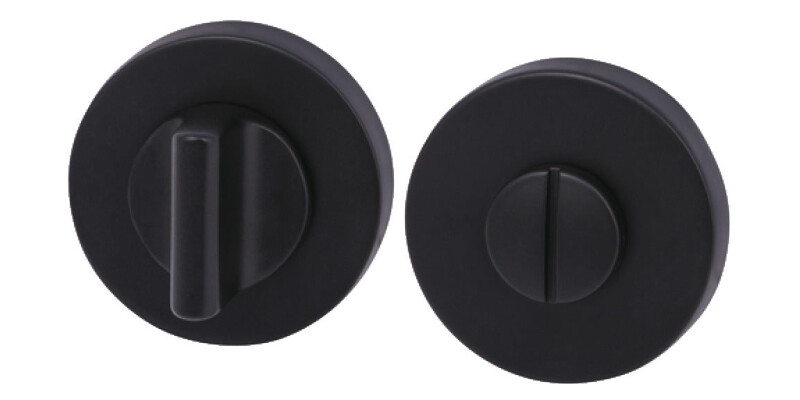 RO12 Escutcheons D52mm WC Set ZA Blk
