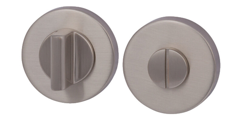 WC Release and Inside Turn, Round, &Oslash; 52 mm, Zinc Alloy, RO12