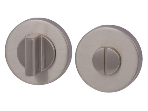 WC Release and Inside Turn, Round, &Oslash; 52 mm, Zinc Alloy, RO12
