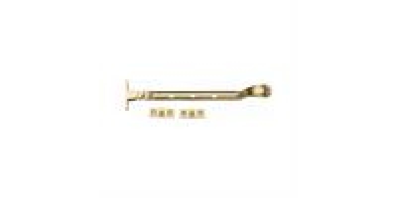 Heritage Brass Casement Window Stay Spoon Pattern