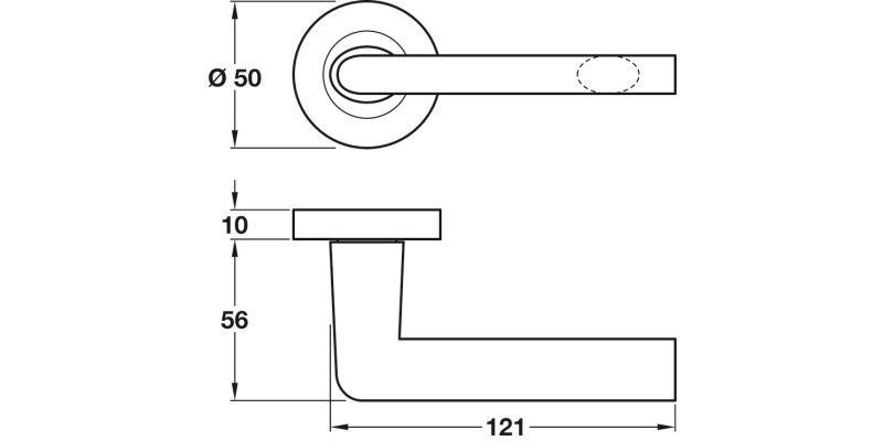 Gilman Lever on Round Rose PC