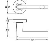 Gilman Lever on Round Rose PC