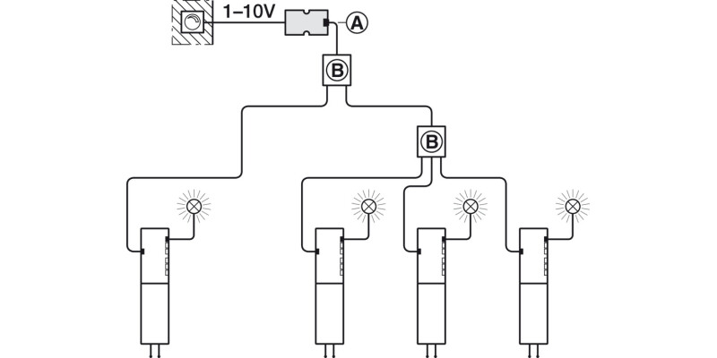 Loox LED Multi Driver Box 3x1.0m C.Leads