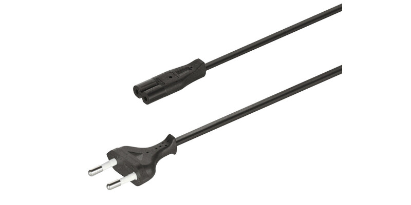 Loox LED M.Lead Euro Plug 250V 2.0m Blk