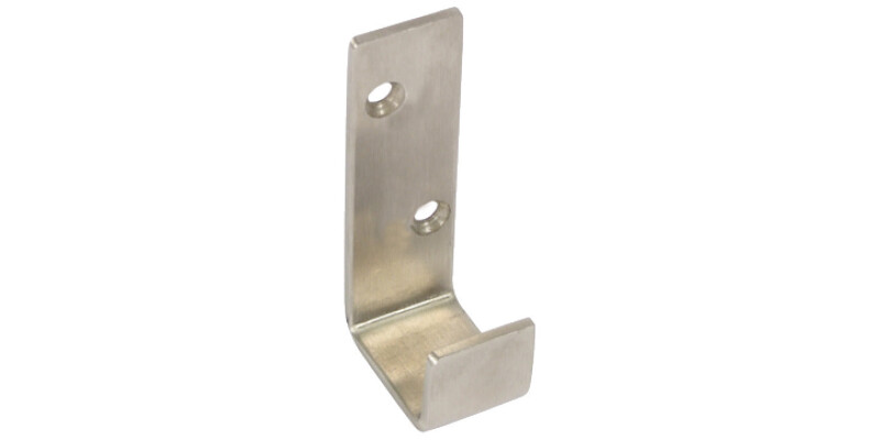 Coat Hook, Stainless Steel, 25 x 62 mm