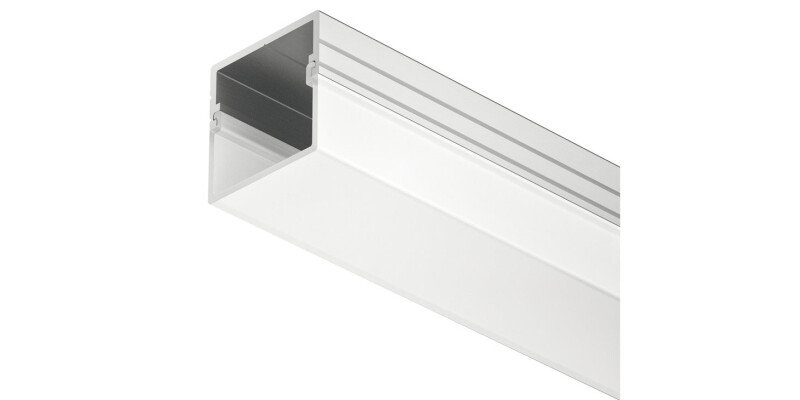 Loox LED Alu Pro Rec 2.5m 17/18mm Milky