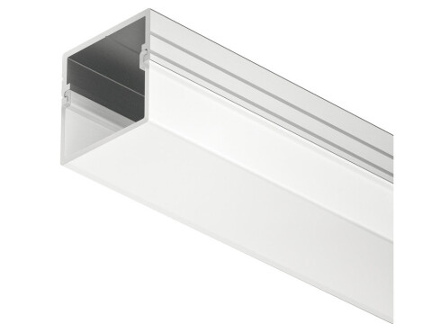 Loox LED Alu Pro Rec 2.5m 17/18mm Milky