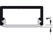 Loox LED Alu Pro Diffuser Cov 2.5m Milky