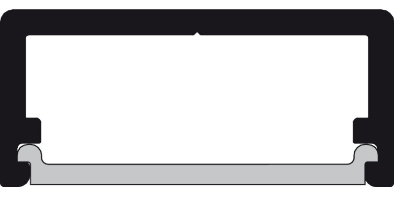 Loox LED Alu Pro Diffuser Cov 2.5m Milky