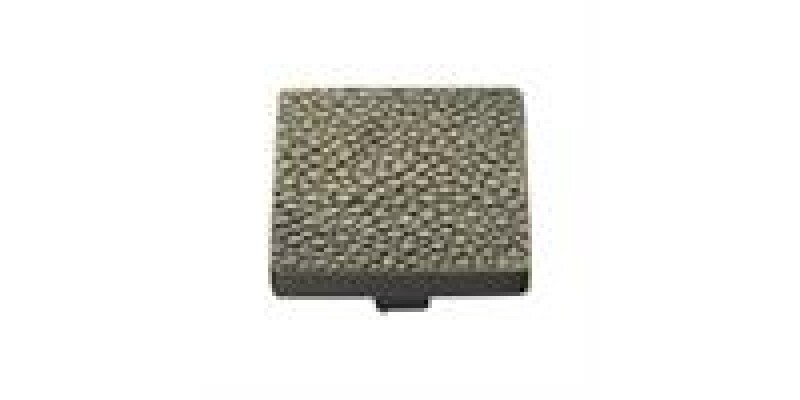 Heritage Brass Cabinet Knob Square Stingray Design