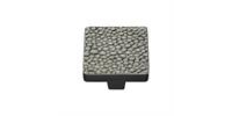 Heritage Brass Cabinet Knob Square Stingray Design