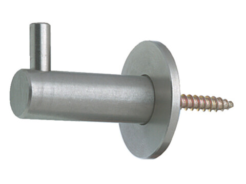 Coat Hook, Grade 316 Stainless Steel, 42 x &Oslash; 35 mm