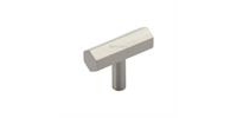 Heritage Brass Cabinet Knob Hexagon Bar Design 41mm Length