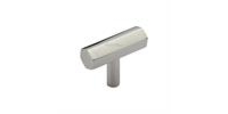 Heritage Brass Cabinet Knob Hexagon Bar Design 41mm Length