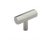 Heritage Brass Cabinet Knob Hexagon Bar Design 41mm Length