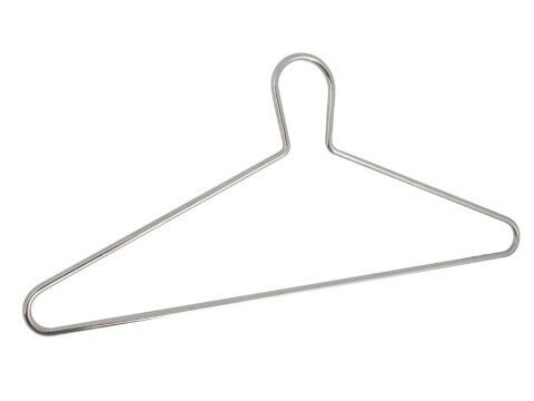 Anti Theft Wire Coat Hanger St Blk Epoxy