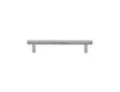 Heritage Brass Cabinet Pull Complete Knurl Design