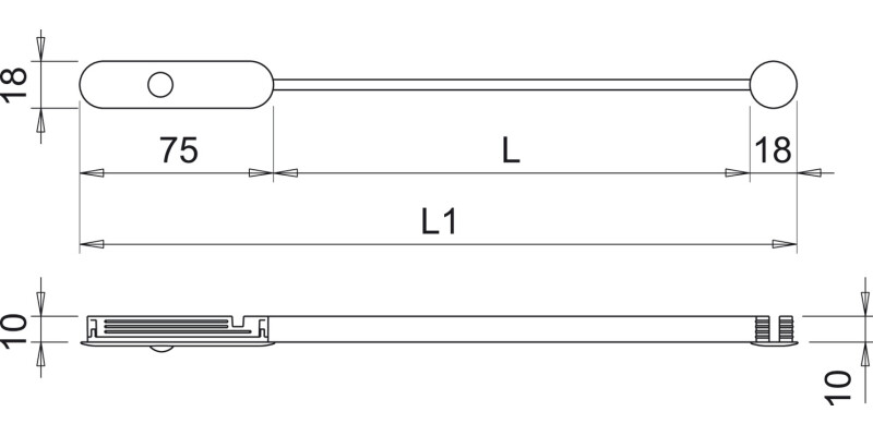 LooxC FlexyLED SE H4 PIR 1m 12V/12W 4K A