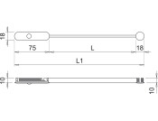 LooxC FlexyLED SE H4 PIR 1m 12V/12W 4K A